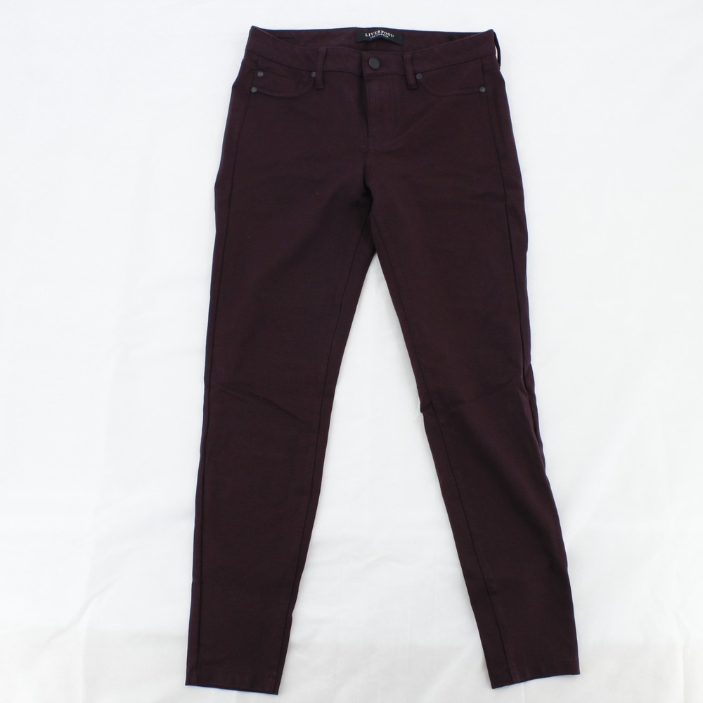 Liverpool Los Angeles Women's Skinny‎ Pants – Aubergine – Size 4/27